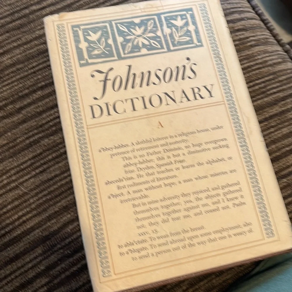 Johnson's Dictionary: A Modern Selection